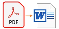 نحوه‌ی تبدیل فایل pdf به ورد بدون به هم ریختگی