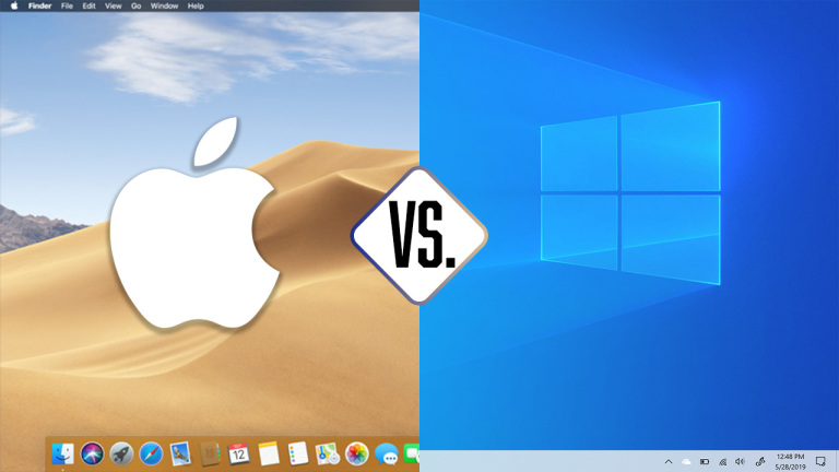 تفاوت  بین macOS با WINDOWS