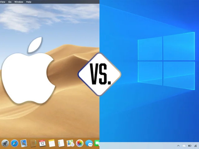 تفاوت  بین macOS با WINDOWS