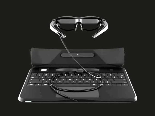 نقد و بررسی لپ تاپ جدید Spacetop مجهز به عینک AR به جای صفحه نمایش