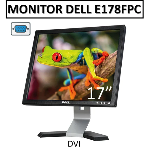 مانیتور دل استوک مدل DELL E178FPC صفحه 17 اینچ