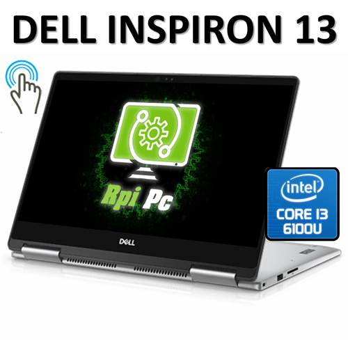 لپ تاپ دل لمسی تبلتشو چرخشی استوک LAPTOP DELL INSPIRON 13 TOUCH/Core i3 6100/RAM 8 /240 SSD