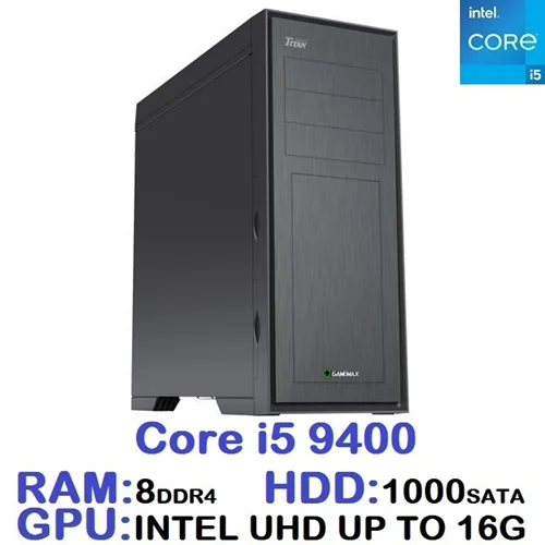 سیستم  مهندسی طرحی آکبند یکسال گارانتی RENDERING PC CORE i5 9400 | RAM 8