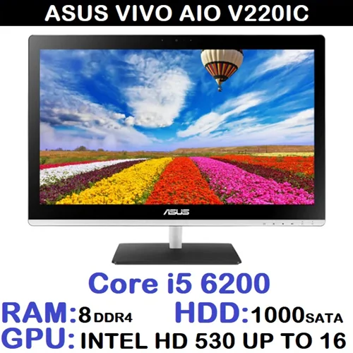 آل این وان ایسوس مهندسی طراحی HD 22 اینچ ALLINONE ASUS V220 LC Core i5