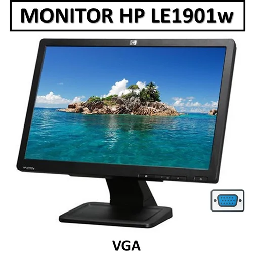 مانیتور اچ پی استوک HP LE1901w سایز 19 اینچ