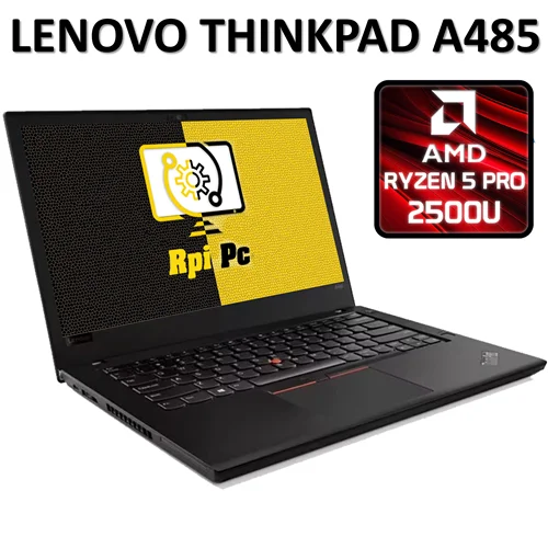 لپ تاپ  استوک تینک پد گرافیکدار مهندسی طراحی رندر نسل هشتم LAPTOP LENOVO THINKPAD A485/RYZEN 5 PRO 2500U/8GB DDR4/256GB SSD/GPU VEGA 8 1G DDR4