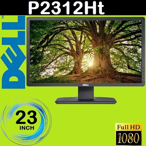 مانیتور استوک 23 اینچ دل LED Dell P2312Ht 23 Inch FULL HD