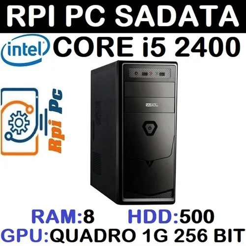 کیس استوک وارداتی با پردازشگر Core i5 نسل 2 رم8 گرافیک QUADRO FX 1800 768MB 256 BIT هارد 500