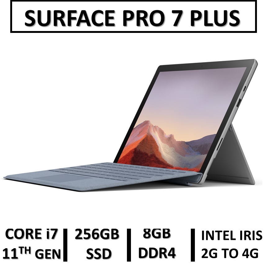 لپ تاپ استوک سرفیس پلاس پرو7 پلاس لمسی تبلتشو مایکروسافت    USED LAPTOP STOCK SURFACE PRO 7 PLUS /INTEL CORE i7 11TH GEN/ RAM8/SSD256