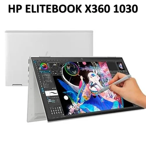لپ تاپ اچ پی استوک لمسی 360 درجه مدل HP ELITEBOOK X360 1030 G7/Core i7 10610U/32GB/512GB SSD
