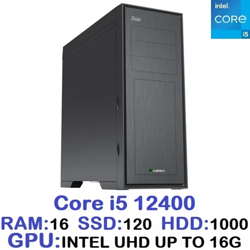 سیستم رندرینگ RENDERING PC CORE i5 12400 | RAM 16 نسل 12