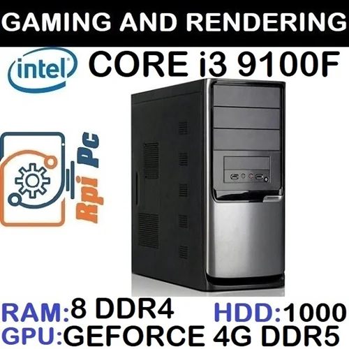 سیستم گیمینگ GAMING PC CORE i3 9100 | RAM 16 | GEFORCE GT 740
