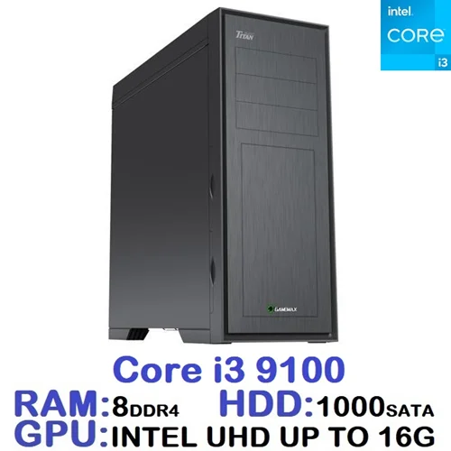 سیستم مهندسی طراحی آکبنذ یکسال گارانتی CORE i3 9100 | RAM 8 | HDD 1000