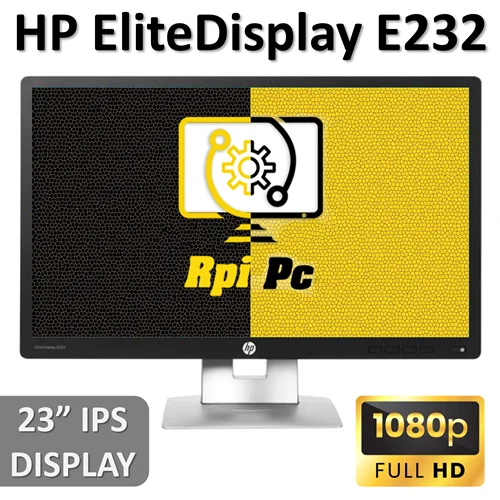 مانیتور اچ پی استوک HP EliteDisplay E232 سایز 23 اینچ