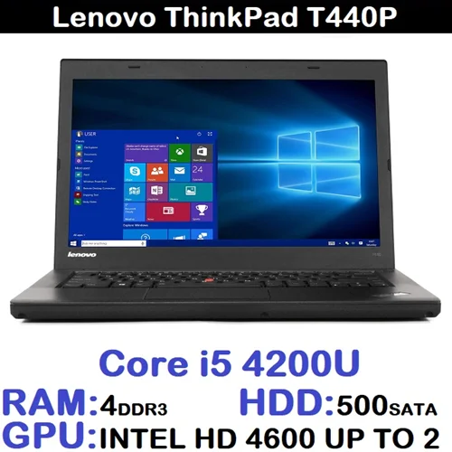 لپ تاپ مهندسی لنوو   LAPTOP LENOVO THINKPAD T440P  Core i5